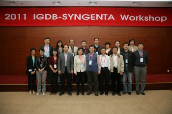 2011 IGDB-Syngenta Workshop Held in Beijing