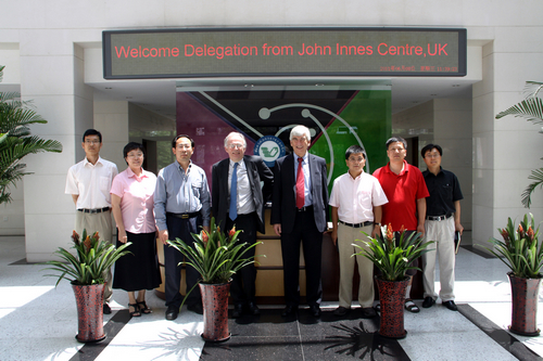 Prof Dale Sanders from John Innes Centre Visited IGDB