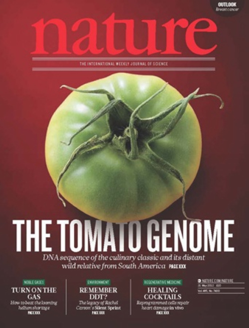 Scientists from the Institute of Genetics & Developmental Biology Contribute to Decodingthe Tomato Genome