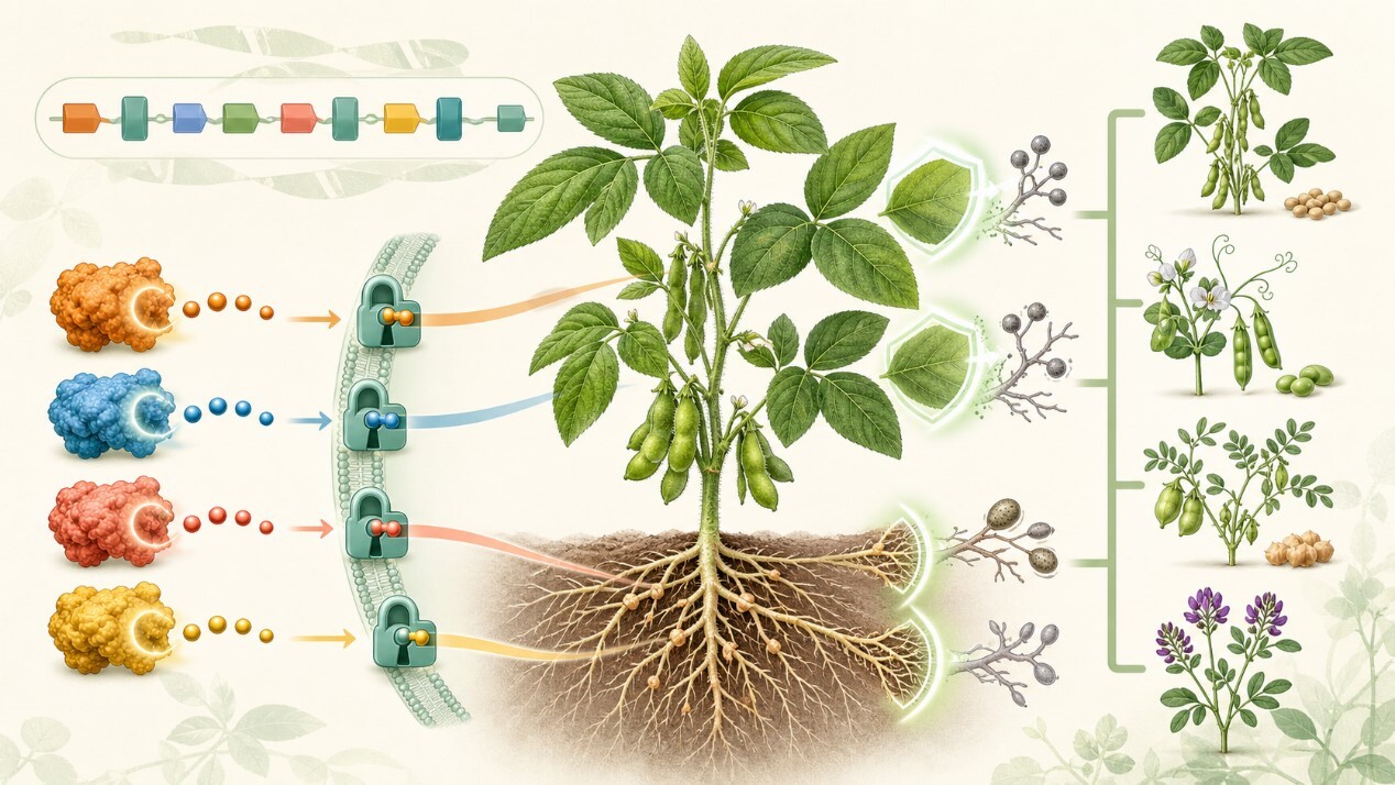 Researchers Reveal How Tiny Alarm Signals Help Soybean Fight Different Diseases
